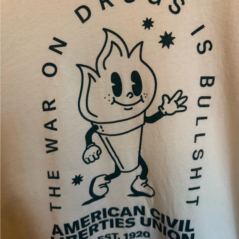 ACLU Graphic Ringer Tee - Picture 2 of 5